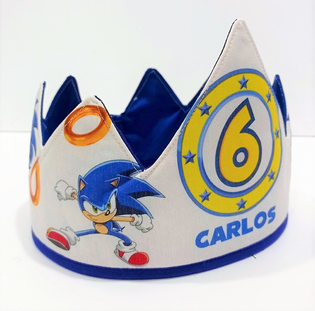 Corona cumpleaños sonic