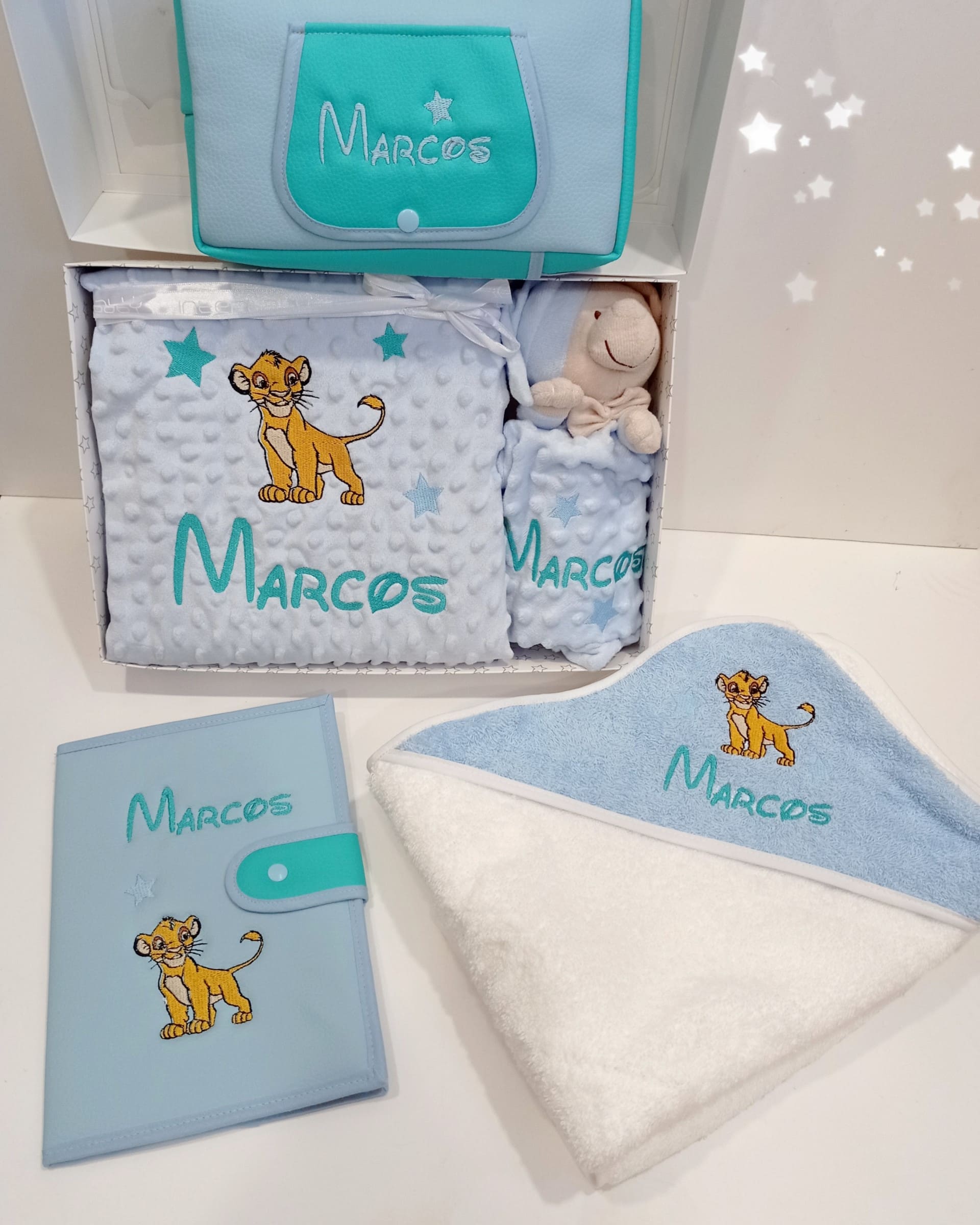 Pack nacimiento Simba Celeste