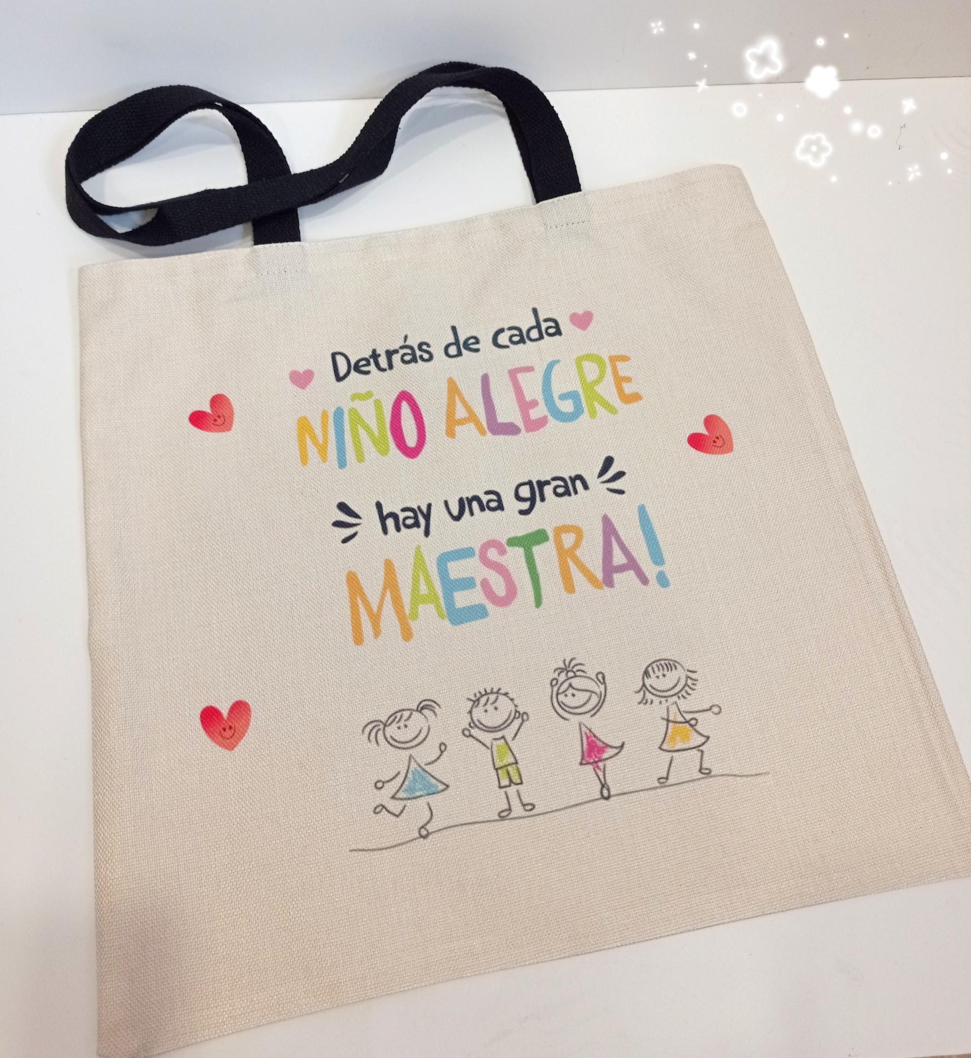 Tote Bag detrás de cada niño…